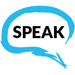 SPEAK's logo 