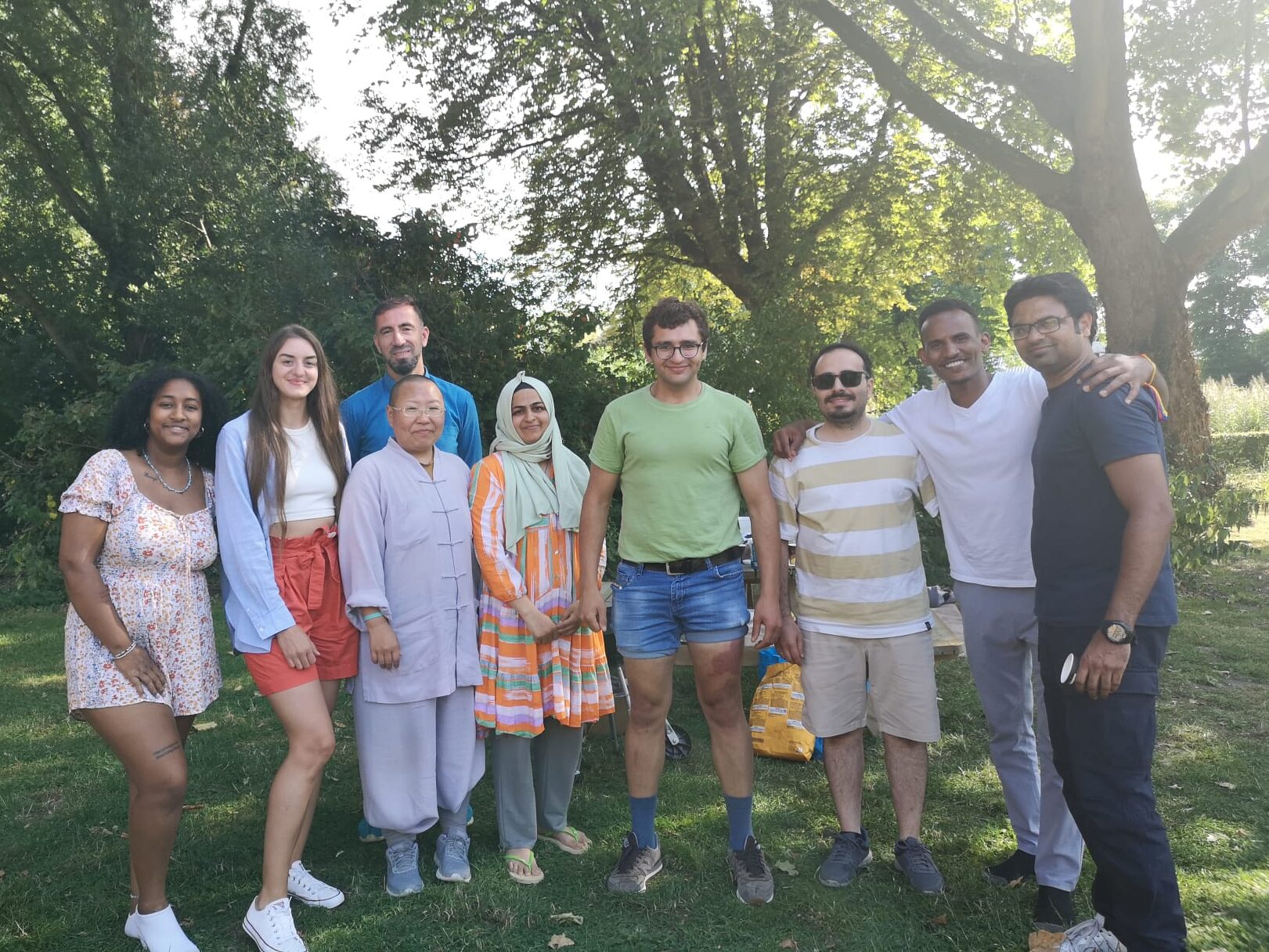 A picture of people that belong to the SPEAK Utrecht's community.