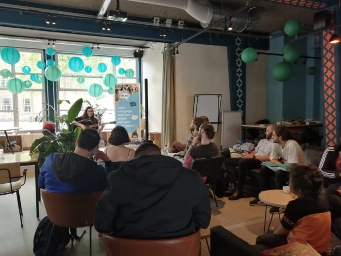 A photo of an activity organized by SPEAK Utrecht.